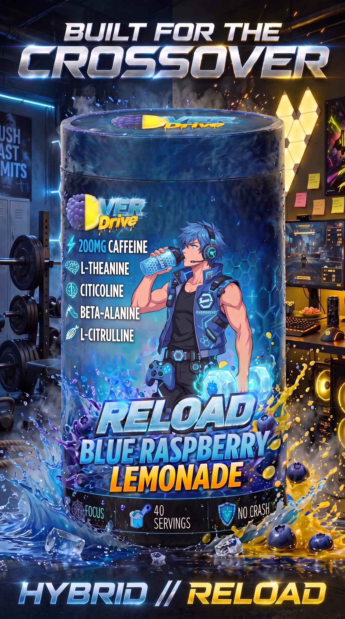 Reload built for the crossover